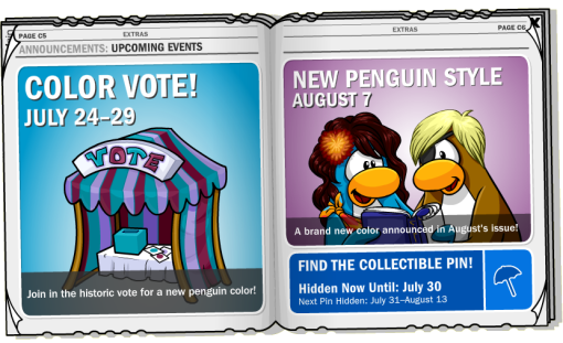 Club Penguin Times Issue #197 Events